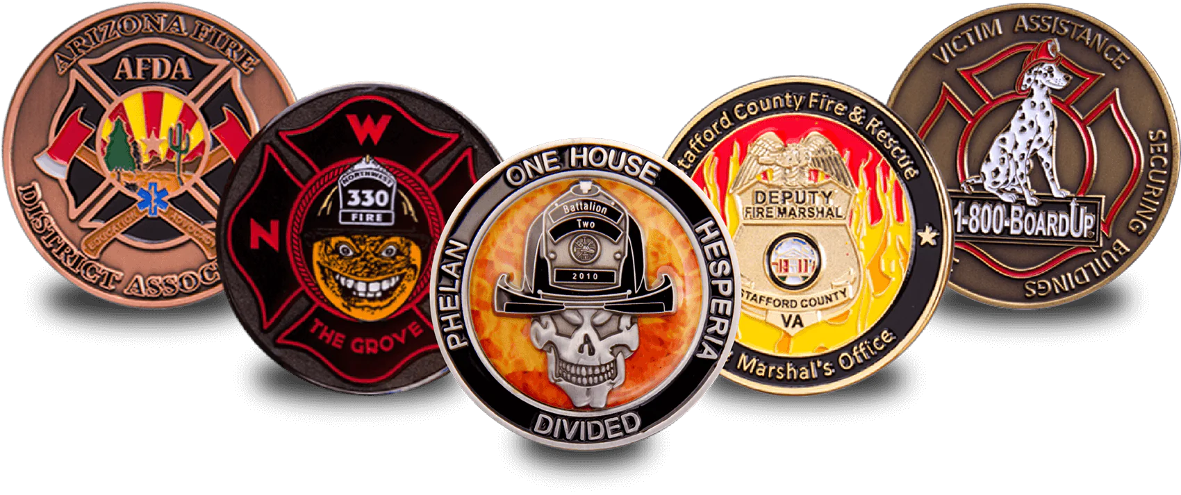 Firefighter Coins